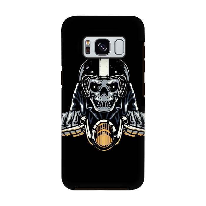 Galaxy S8 StrongFit Death Biker by Afif Quilimo