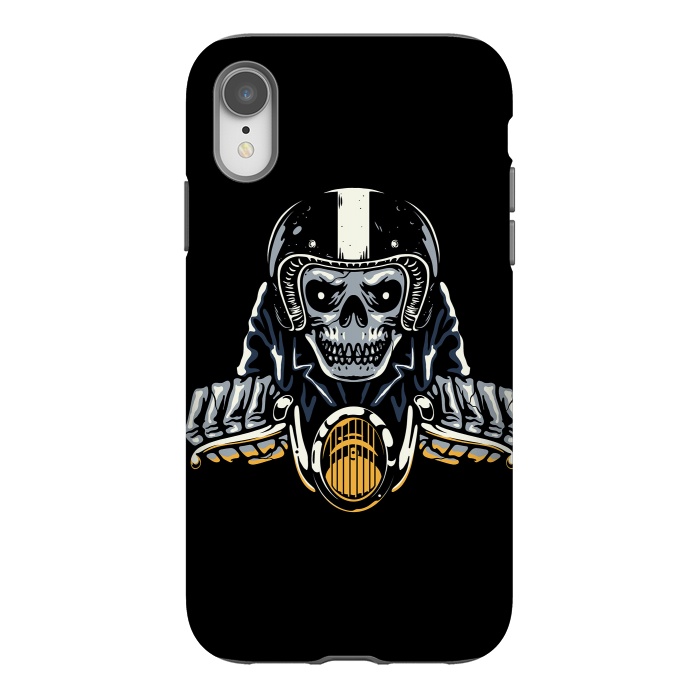 iPhone Xr StrongFit Death Biker by Afif Quilimo