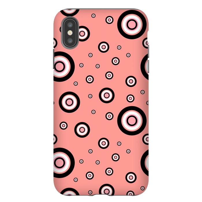 iPhone Xs Max StrongFit Circular Pattern by Creativeaxle