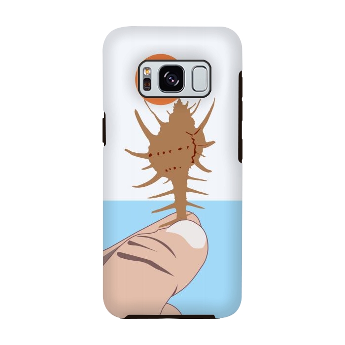 Galaxy S8 StrongFit Sun On The Conch by Creativeaxle