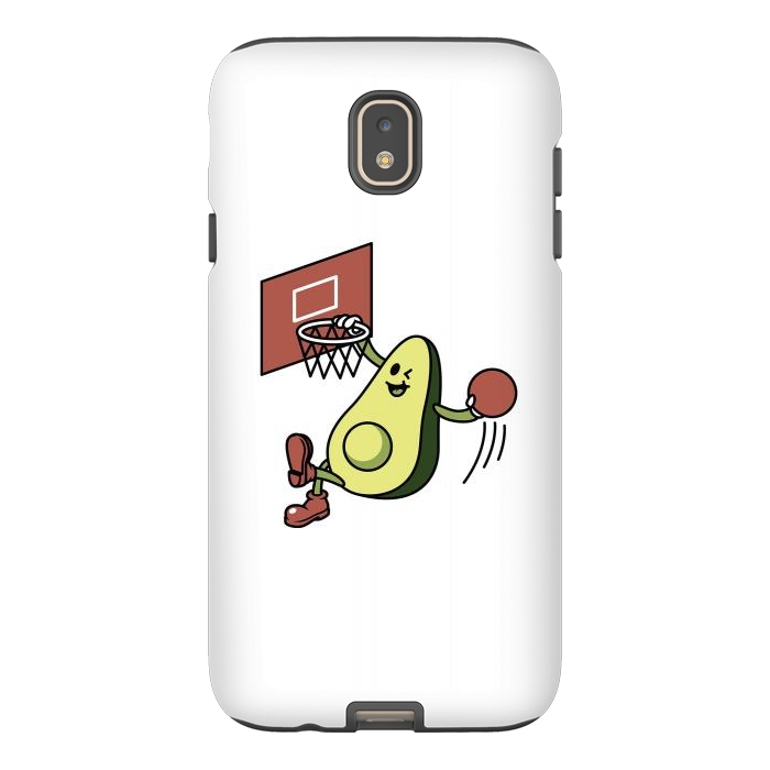 Galaxy J7 StrongFit Avocado Playing Basketball by Afif Quilimo