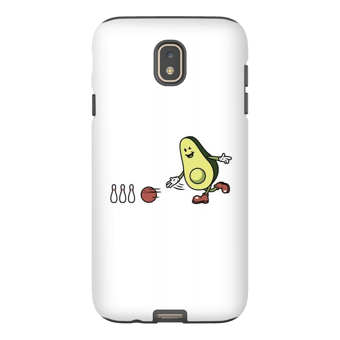 Galaxy J7 StrongFit Avocado Playing Bowling by Afif Quilimo