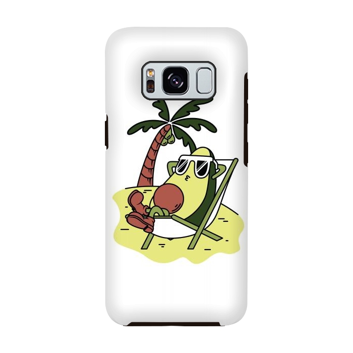 Galaxy S8 StrongFit Avocado Relax by Afif Quilimo