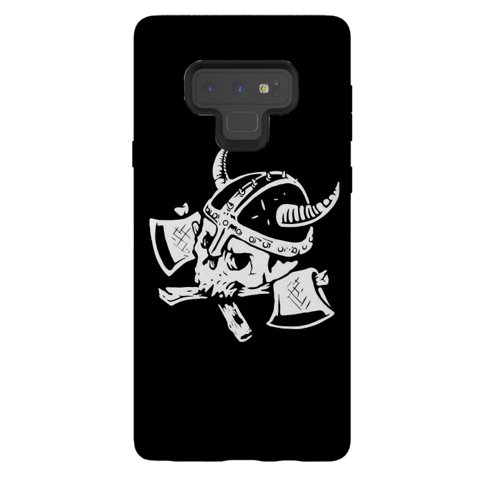 Galaxy Note 9 StrongFit Death Viking 1 by Afif Quilimo