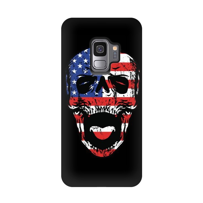 Galaxy S9 StrongFit American Till Die by Afif Quilimo