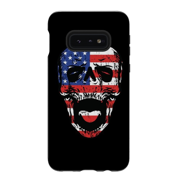 Galaxy S10e StrongFit American Till Die by Afif Quilimo