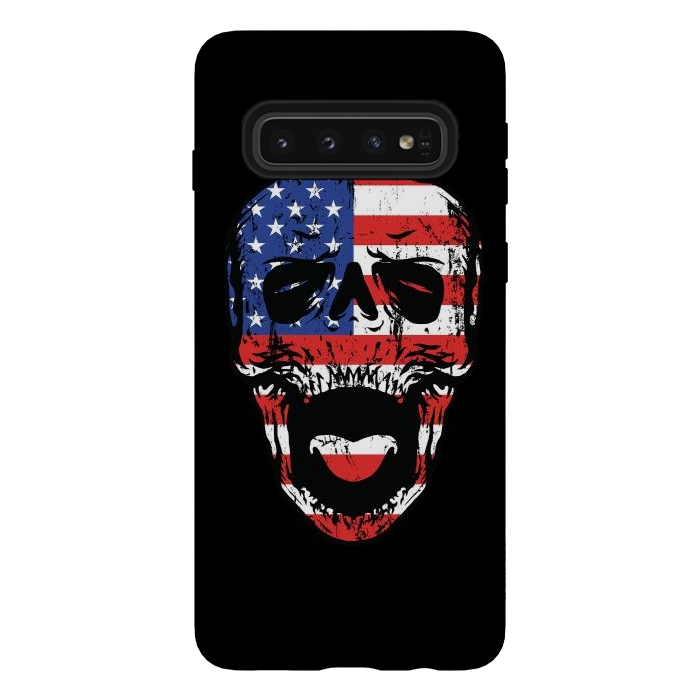 Galaxy S10 StrongFit American Till Die by Afif Quilimo