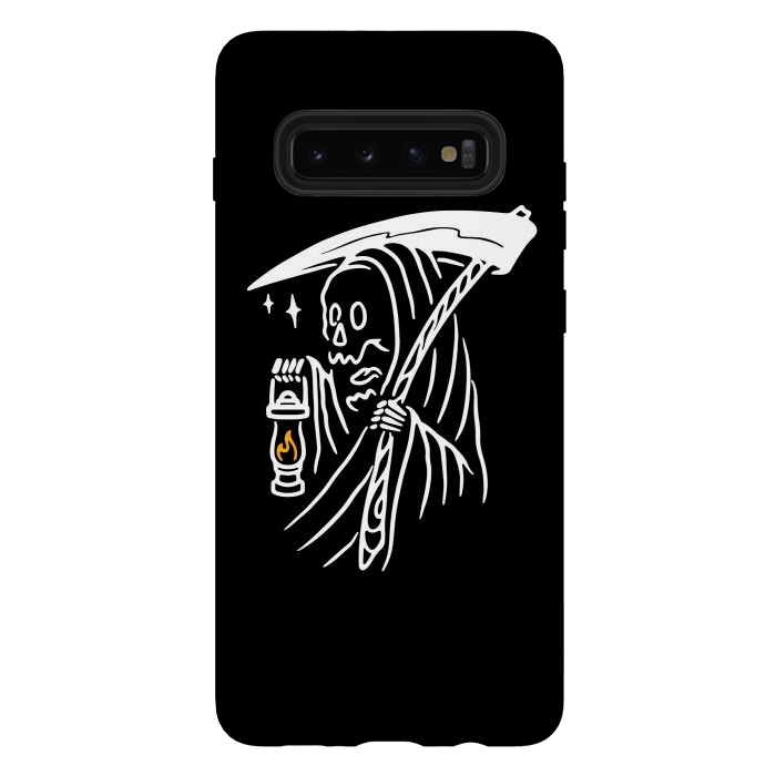 Galaxy S10 plus StrongFit Grim Reaper and Lighting by Afif Quilimo