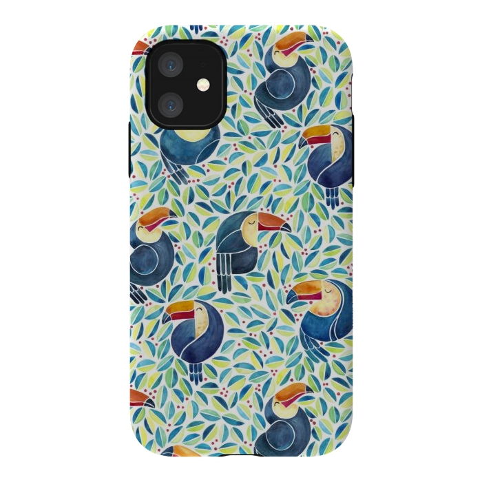 iPhone 11 StrongFit Toucan Do It by gingerlique