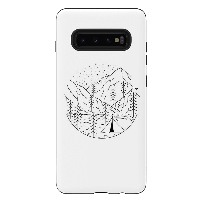 Galaxy S10 plus StrongFit Camping 7 by Afif Quilimo