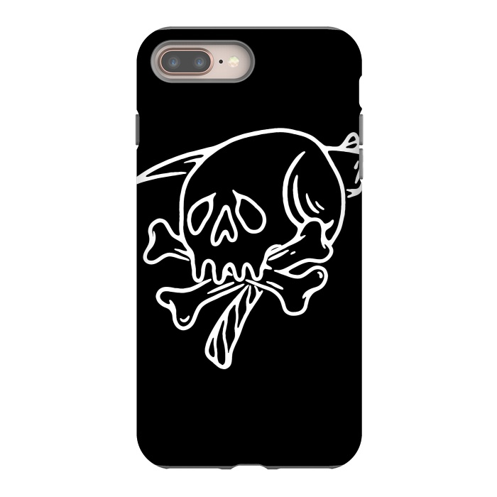 iPhone 7 plus StrongFit Skull Reaper by Afif Quilimo