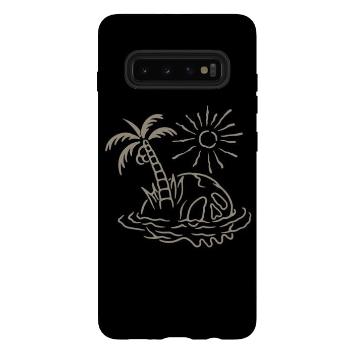 Galaxy S10 plus StrongFit Skull Island 1 by Afif Quilimo