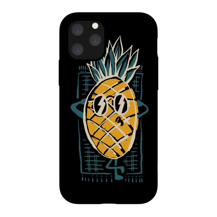 iPhone 11 Pro StrongFit Pineapple Sunbathe 1 by Afif Quilimo