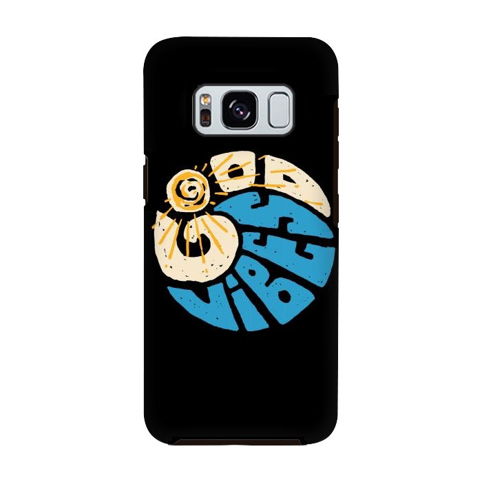Galaxy S8 StrongFit Good Vibes and Wave by Afif Quilimo