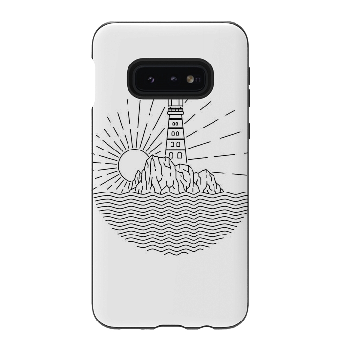 Galaxy S10e StrongFit Lighthouse 1 by Afif Quilimo