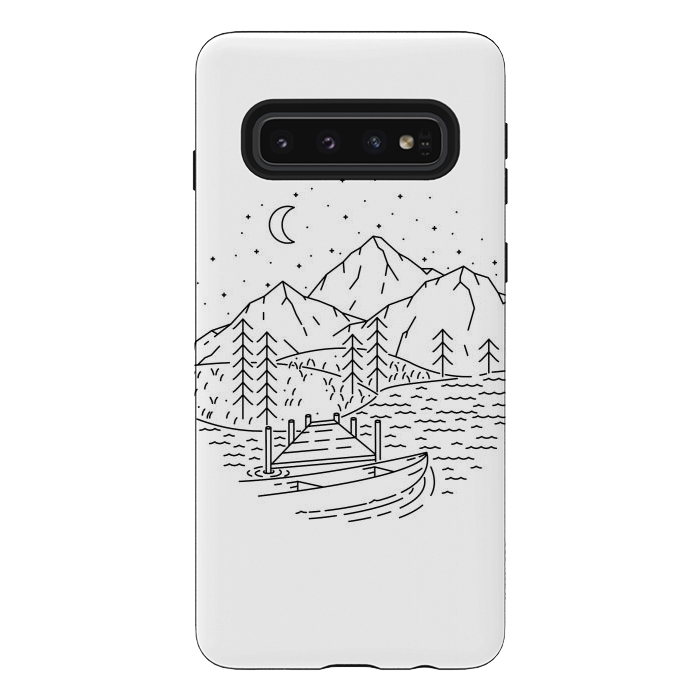 Galaxy S10 StrongFit Lake 1 by Afif Quilimo