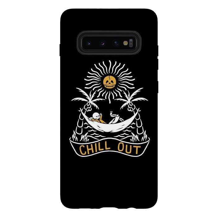 Galaxy S10 plus StrongFit Chill Out by Afif Quilimo