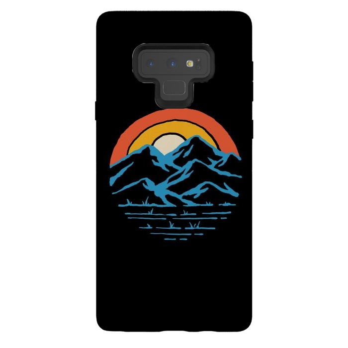 Galaxy Note 9 StrongFit Mountain and Rainbow 1 by Afif Quilimo