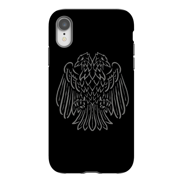 iPhone Xr StrongFit Bird Two Head by Afif Quilimo