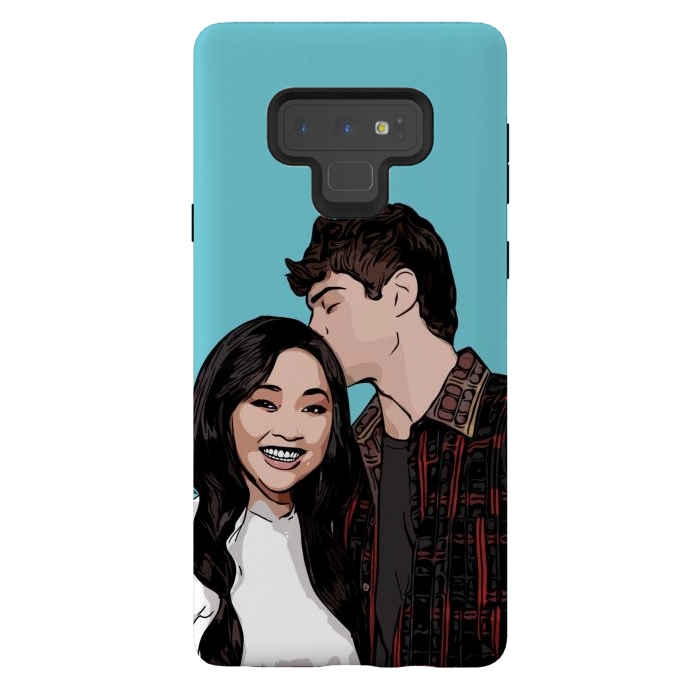 Galaxy Note 9 StrongFit Lara jean and peter  by Jms