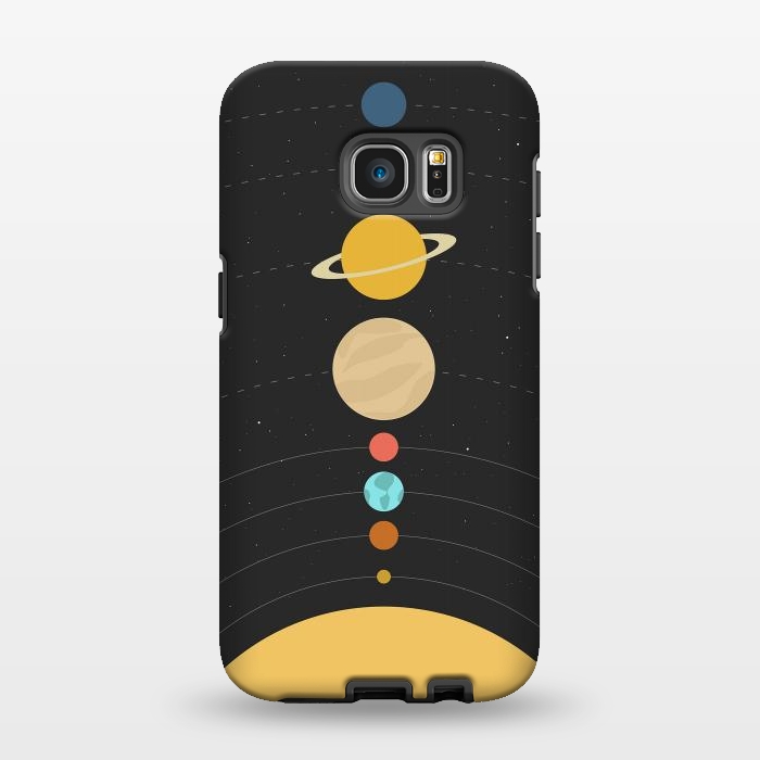 Galaxy S7 EDGE StrongFit Solar System by ArtPrInk