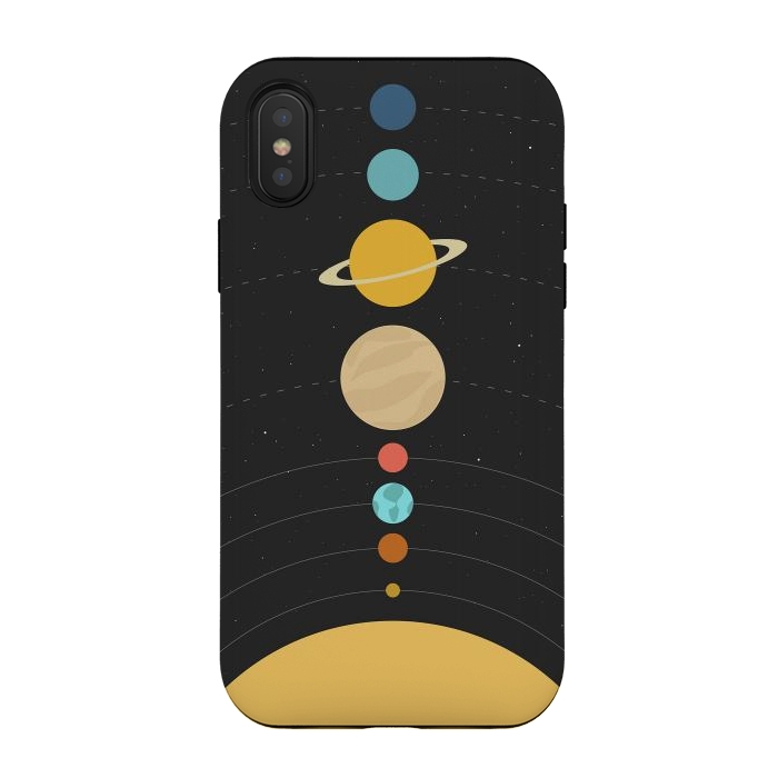 iPhone Xs / X StrongFit Solar System by ArtPrInk