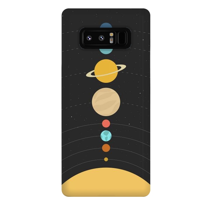 Galaxy Note 8 StrongFit Solar System by ArtPrInk