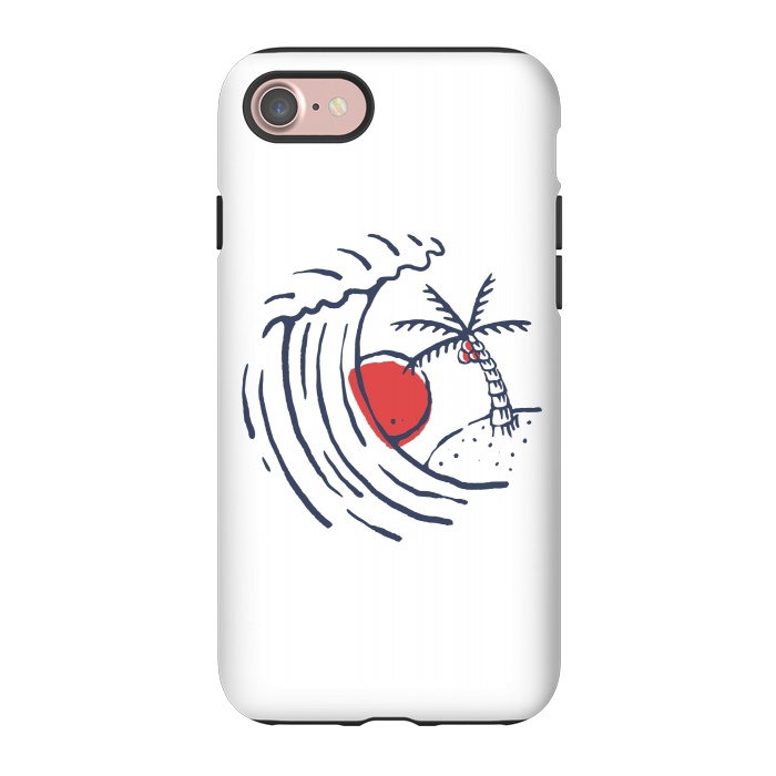iPhone 7 StrongFit Great Wave 1 by Afif Quilimo