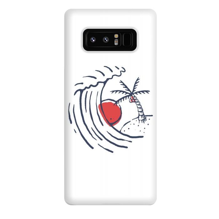 Galaxy Note 8 StrongFit Great Wave 1 by Afif Quilimo