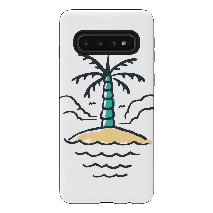 Galaxy S10 StrongFit Relax Island by Afif Quilimo