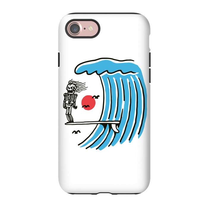 iPhone 7 StrongFit Funny Surf Nose by Afif Quilimo