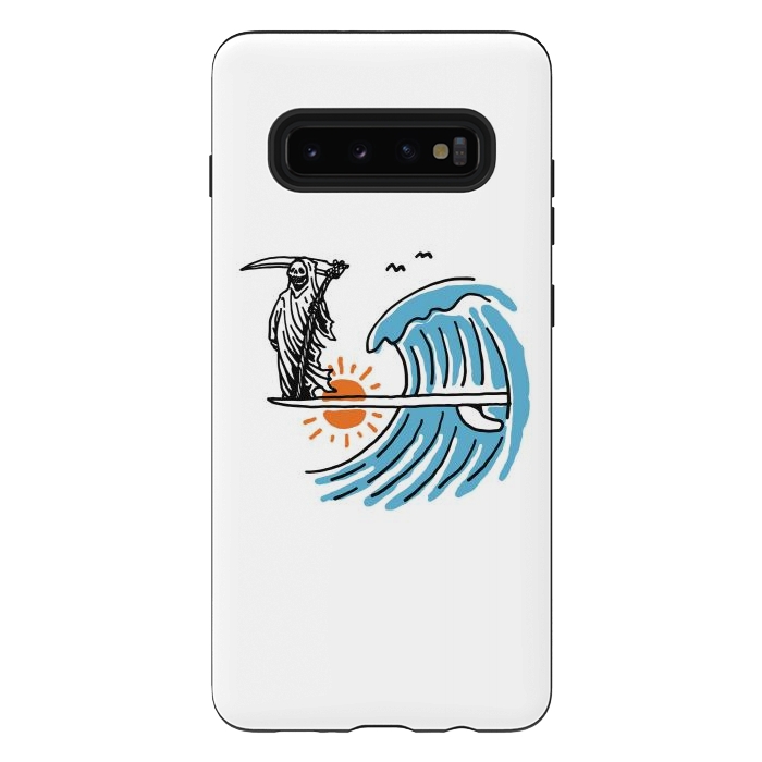 Galaxy S10 plus StrongFit Grim Surfer 1 by Afif Quilimo