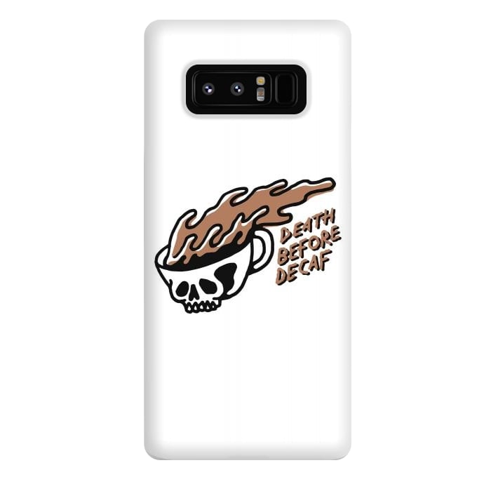 Galaxy Note 8 StrongFit Death Before Decaf 3 by Afif Quilimo