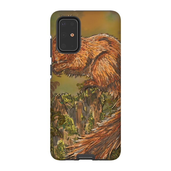 Galaxy S20 Plus StrongFit September Squirrel by Lotti Brown