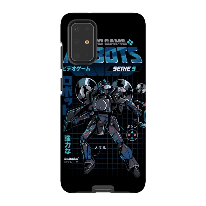 Galaxy S20 Plus StrongFit Video Game Robot - Model S by Ilustrata