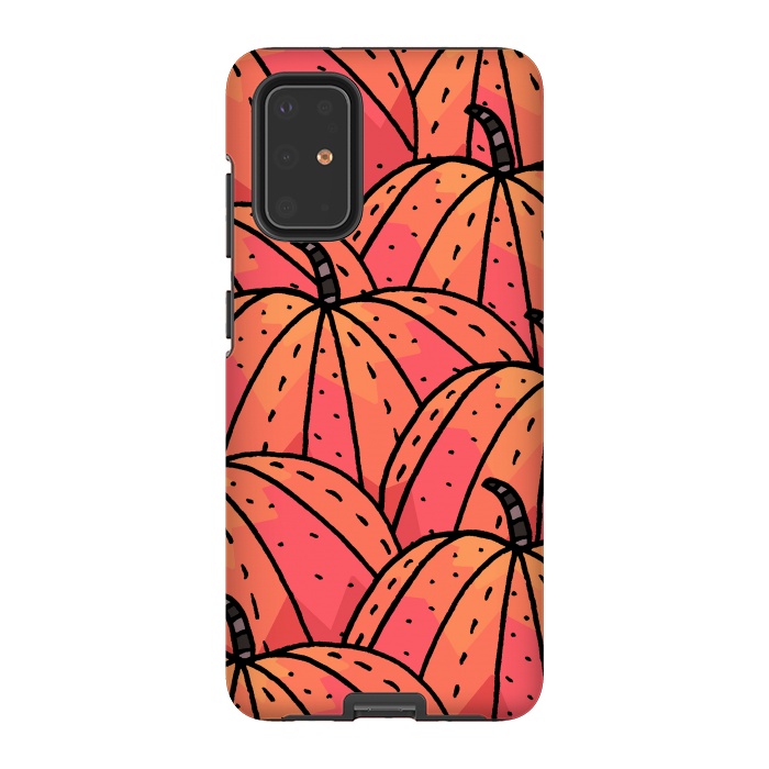 Galaxy S20 Plus StrongFit The Pumpkins by Steve Wade (Swade)