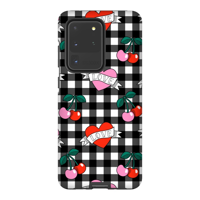 Galaxy S20 Ultra StrongFit Love heart by Laura Grant