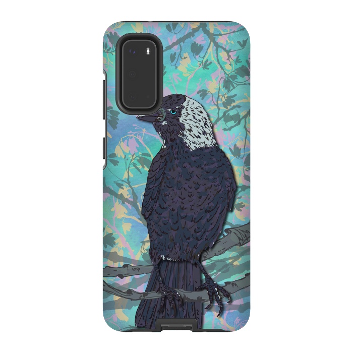 Galaxy S20 StrongFit Forever Jackdaw by Lotti Brown