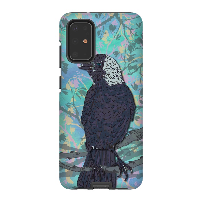 Galaxy S20 Plus StrongFit Forever Jackdaw by Lotti Brown