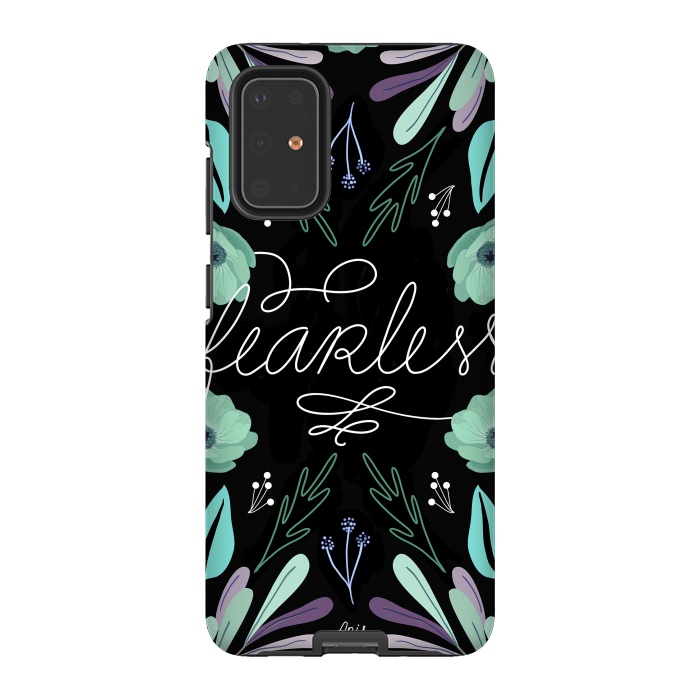 Galaxy S20 Plus StrongFit Fearless by Anis Illustration