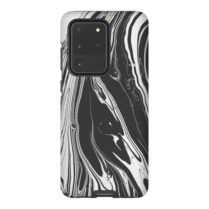 Galaxy S20 Ultra StrongFit bw marble x by haroulita