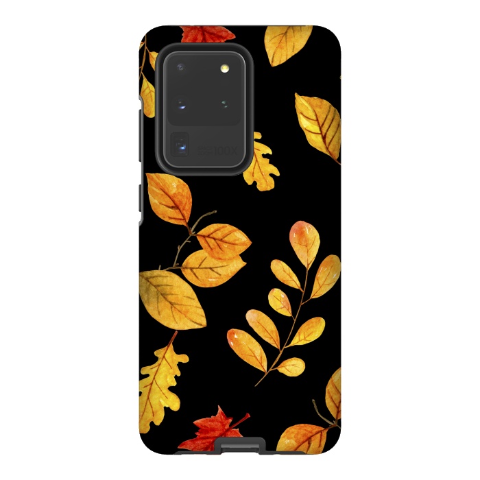 Galaxy S20 Ultra StrongFit fall leaves x by haroulita