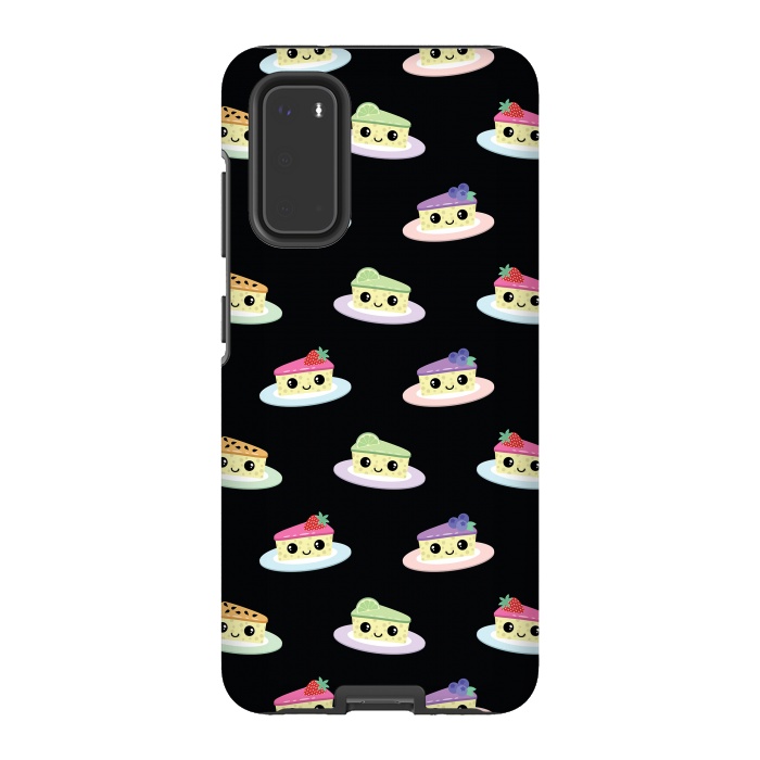 Galaxy S20 StrongFit Cheesecake pattern by Laura Nagel