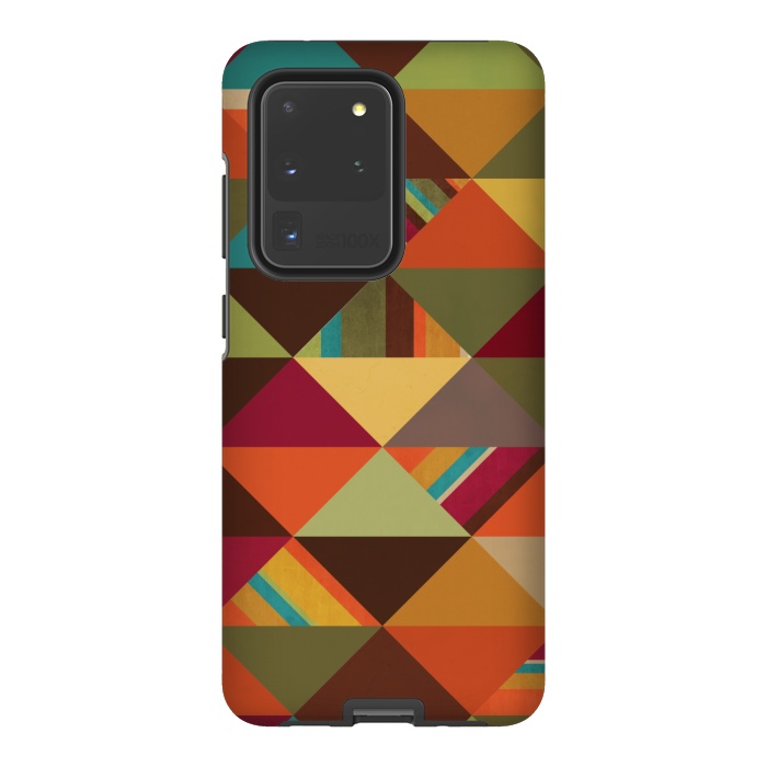 Galaxy S20 Ultra StrongFit Autumn Triangles by Noonday Design
