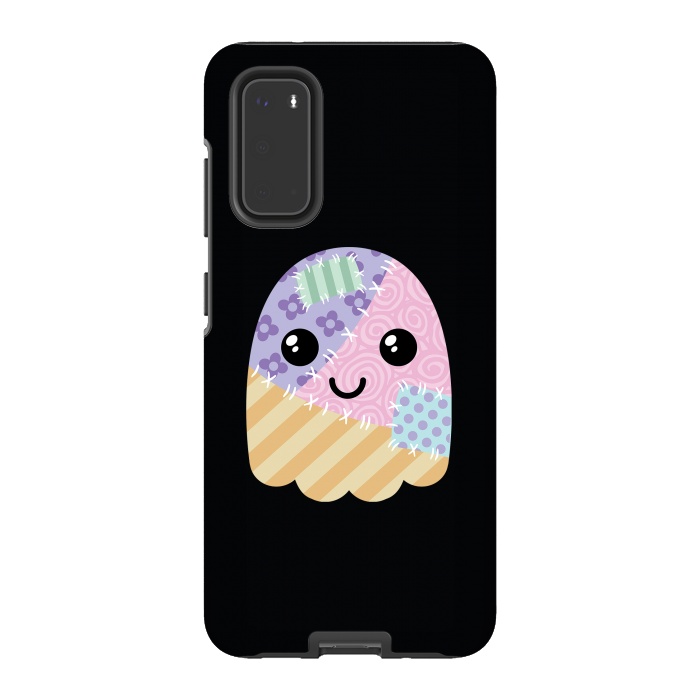 Galaxy S20 StrongFit Patchwork ghost by Laura Nagel