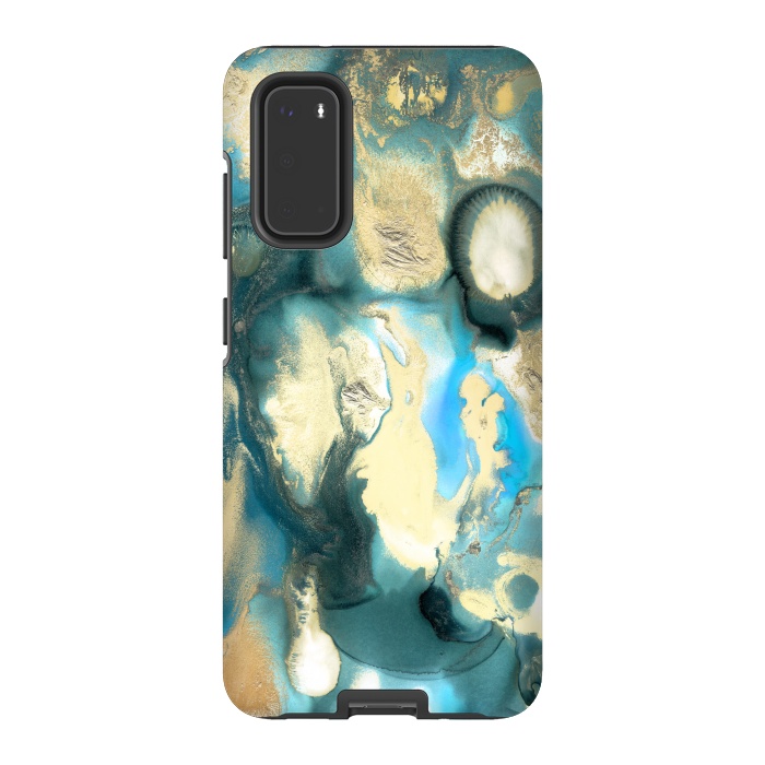 Galaxy S20 StrongFit Golden Reef by Tangerine-Tane