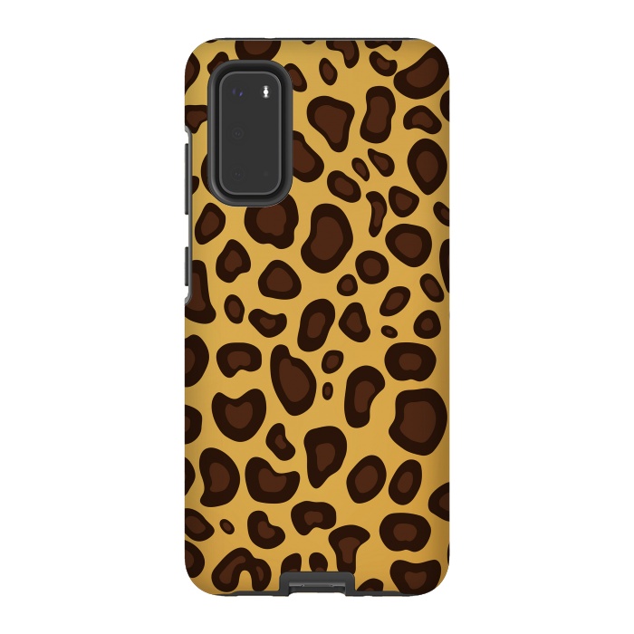 Galaxy S20 StrongFit animal print leopard by haroulita