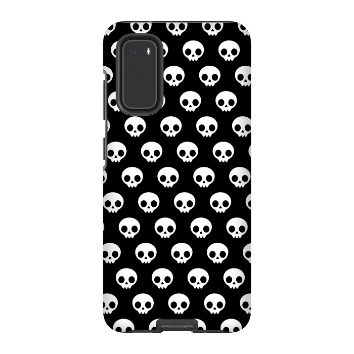 Galaxy S20 StrongFit Cute skulls by Laura Nagel