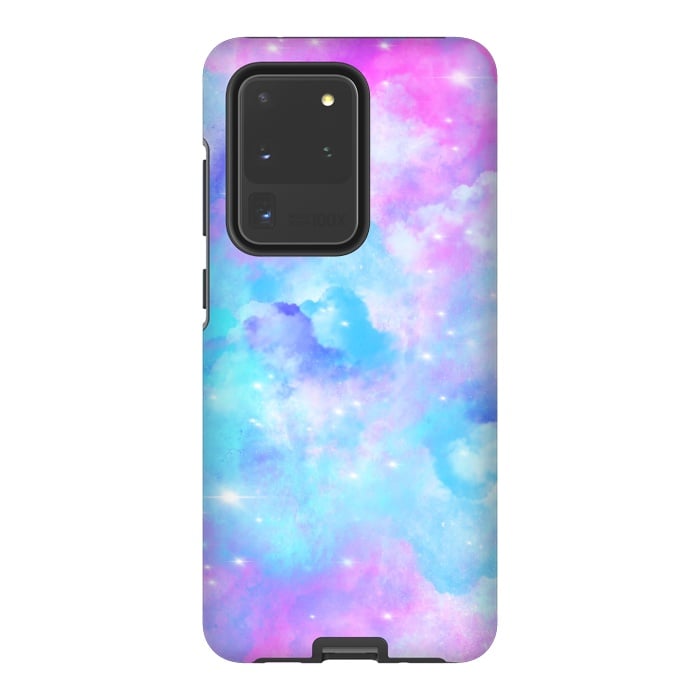 Galaxy S20 Ultra StrongFit Pastel clouds by Jms