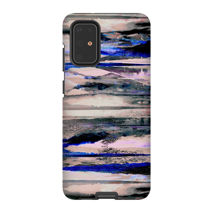 Galaxy S20 Plus StrongFit Stylised mountain landscape painting by Oana 